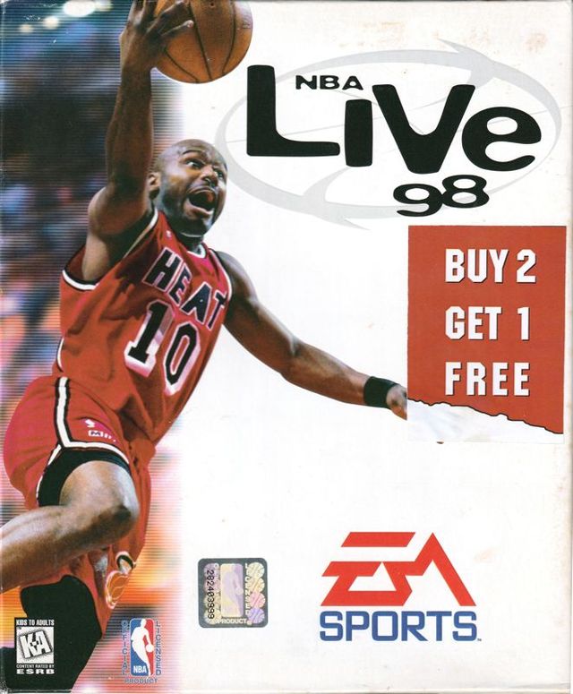 Game cover: NBA Live 98