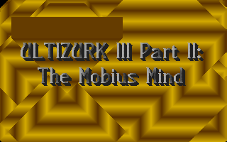 Game cover: Ultizurk III Part II: The Mobius Mind