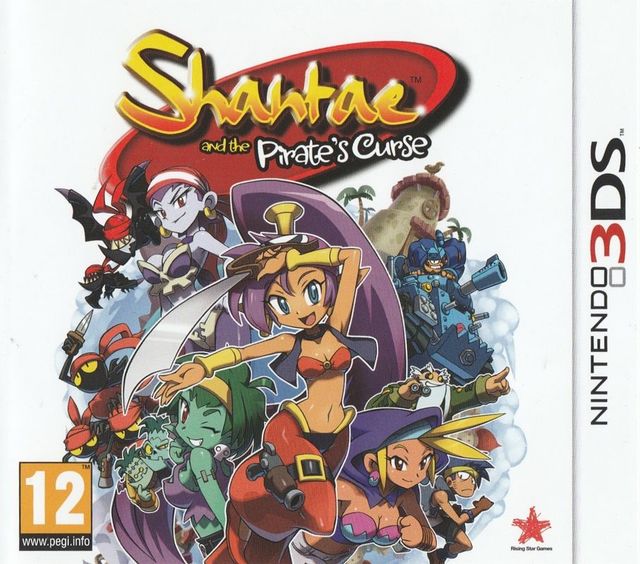 Game cover: Shantae and the Pirate's Curse