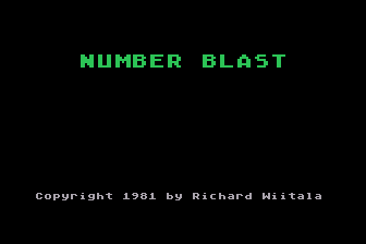 Game cover: Number Blast
