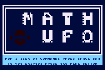 Game cover: Math*UFO