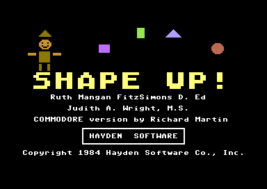 Game cover: Shape Up!