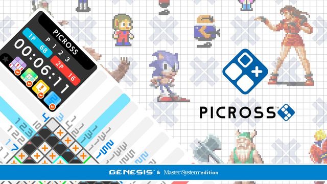 Game cover: Picross S: Genesis & Master System edition