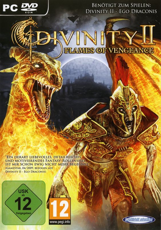 Game cover: Divinity II: Flames of Vengeance