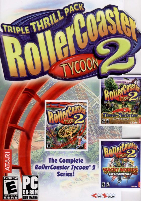 Game cover: RollerCoaster Tycoon 2: Triple Thrill Pack