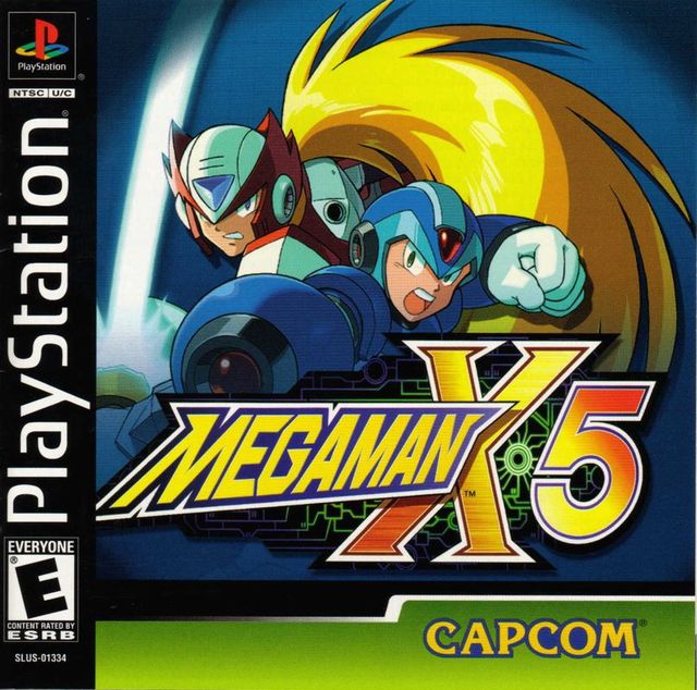 Game cover: Mega Man X5