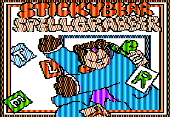 Game cover: Stickybear: Spellgrabber