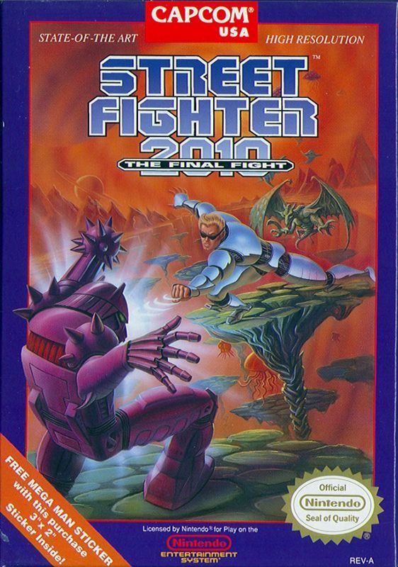 Game cover: Street Fighter 2010: The Final Fight