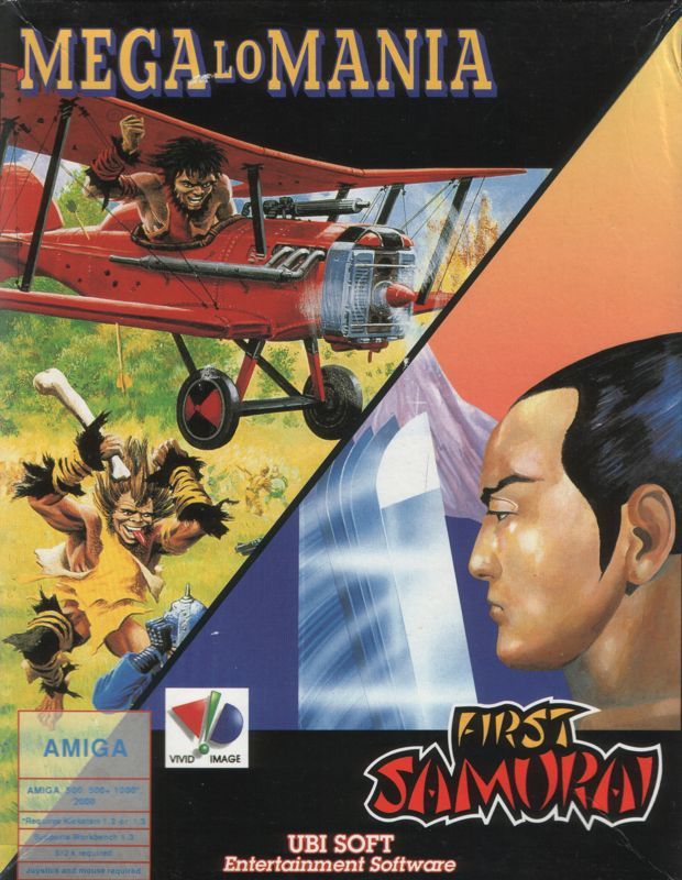 Game cover: Mega Lo Mania & First Samurai