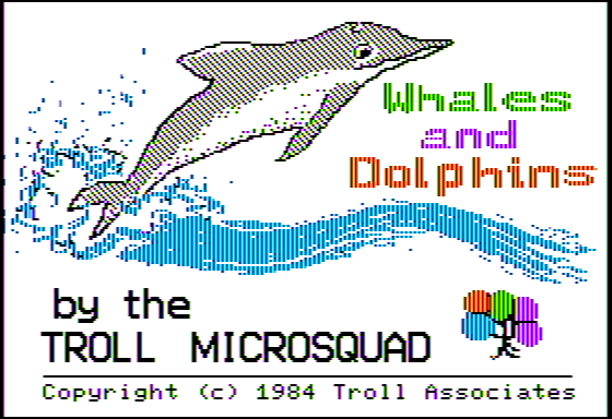Game cover: Whales and Dolphins