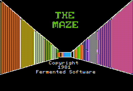 Game cover: The Maze