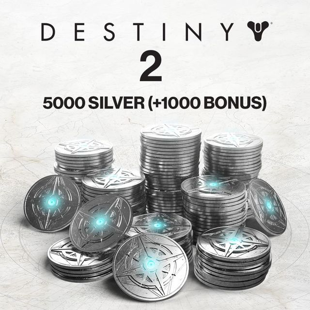 Game cover: Destiny 2: 5000 Silver (+1000 Bonus)