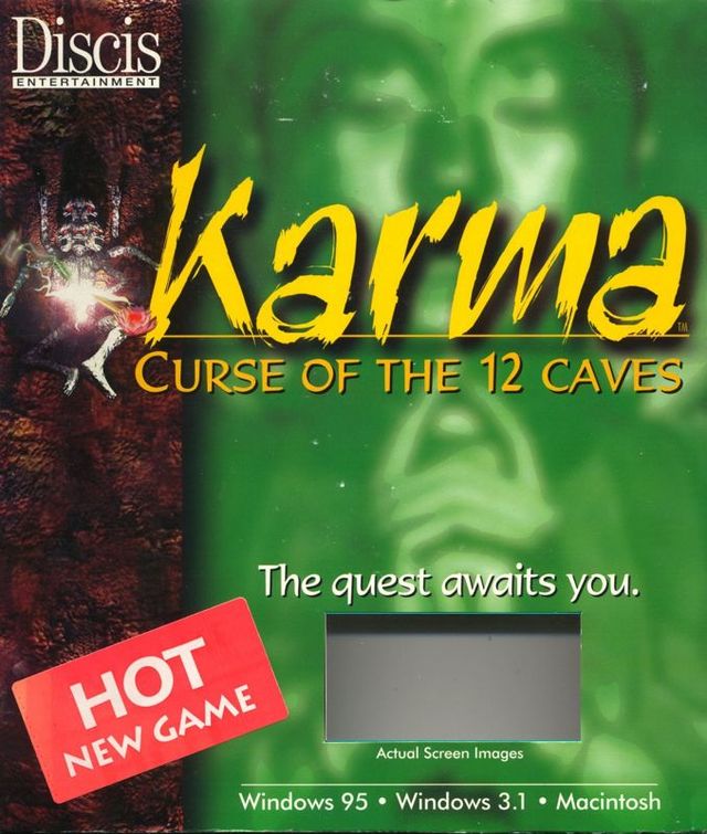 Game cover: Karma: Curse of the 12 Caves