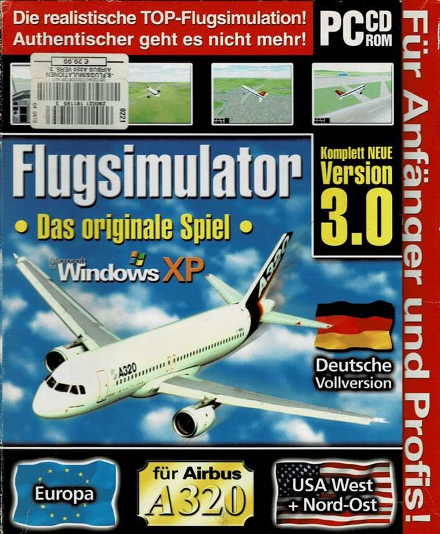 Game cover: Flugsimulator für A320: Version 3