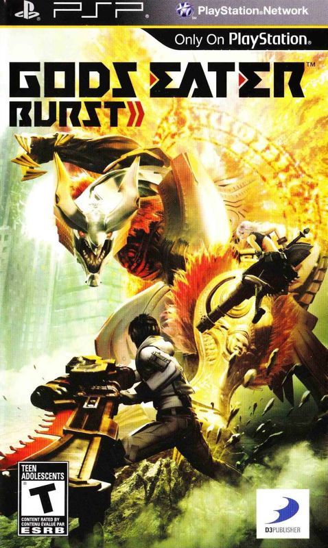 Game cover: Gods Eater: Burst