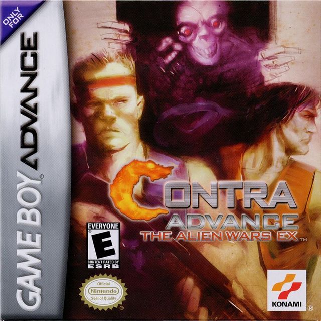 Game cover: Contra Advance: The Alien Wars EX