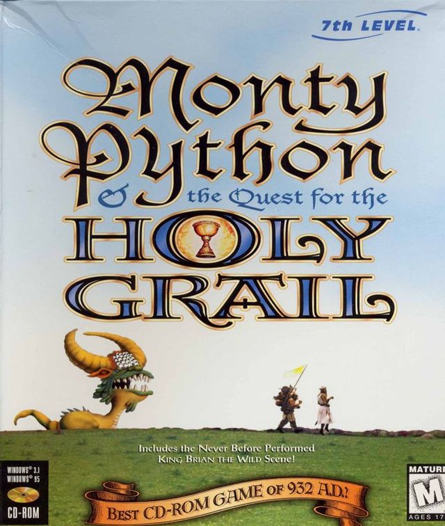 Game cover: Monty Python & the Quest for the Holy Grail