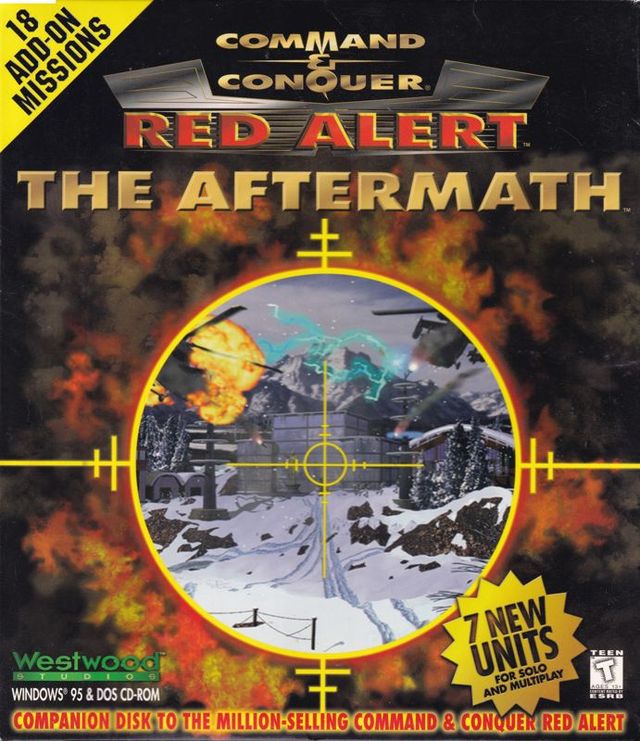 Game cover: Command & Conquer: Red Alert - The Aftermath