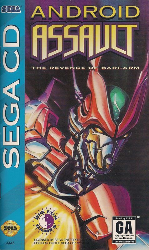 Game cover: Android Assault: The Revenge of Bari-Arm