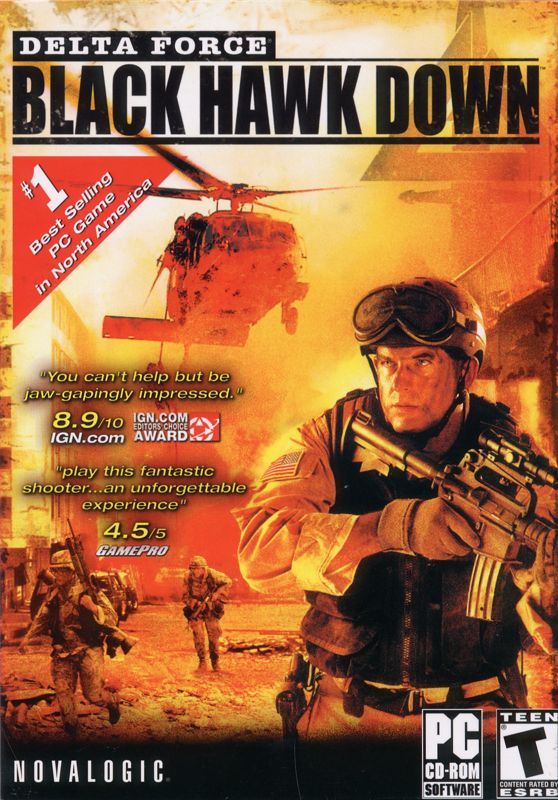 Game cover: Delta Force: Black Hawk Down
