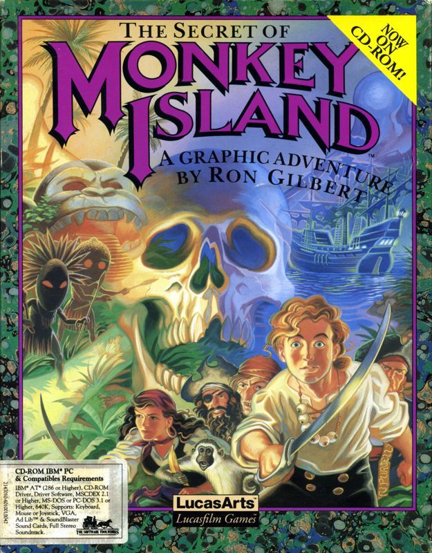 Game cover: The Secret of Monkey Island