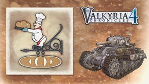 Game cover: Valkyria Chronicles 4: Tank Decal - Bakery