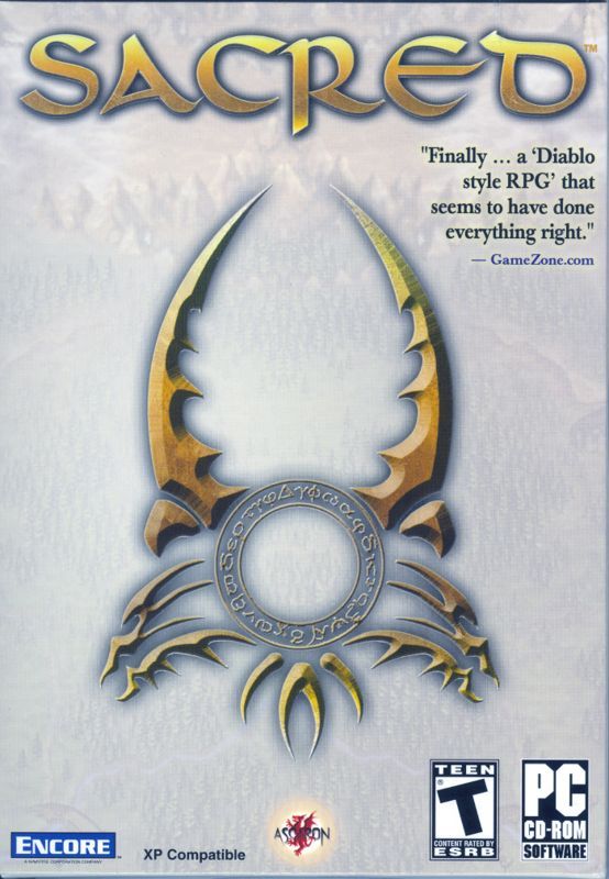 Game cover: Sacred