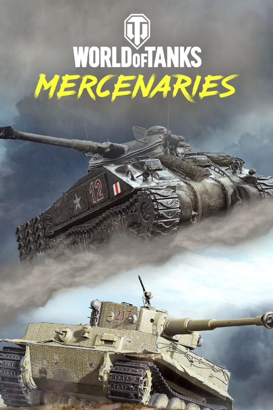Game cover: World of Tanks: Mercenaries - Sherman vs Tiger Mega
