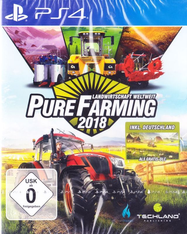 Game cover: Pure Farming 2018 inkl. Deutschland