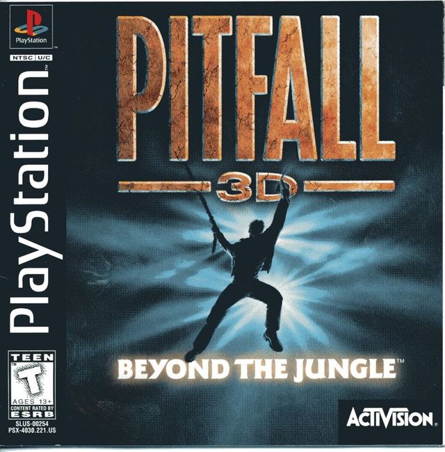 Game cover: Pitfall 3D: Beyond the Jungle
