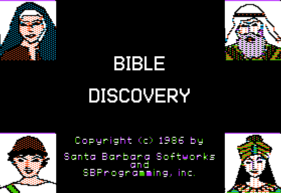 Game cover: Bible Discovery