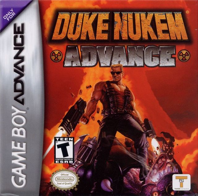 Game cover: Duke Nukem Advance