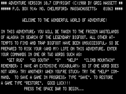 Game cover: Curse of the Sasquatch