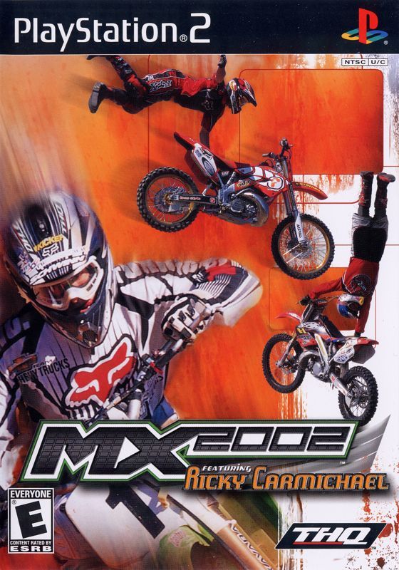 Game cover: MX 2002 featuring Ricky Carmichael