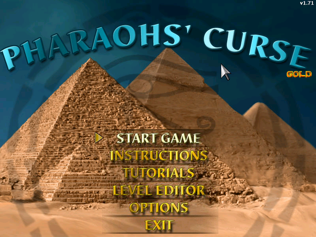 Game cover: Pharaohs' Curse
