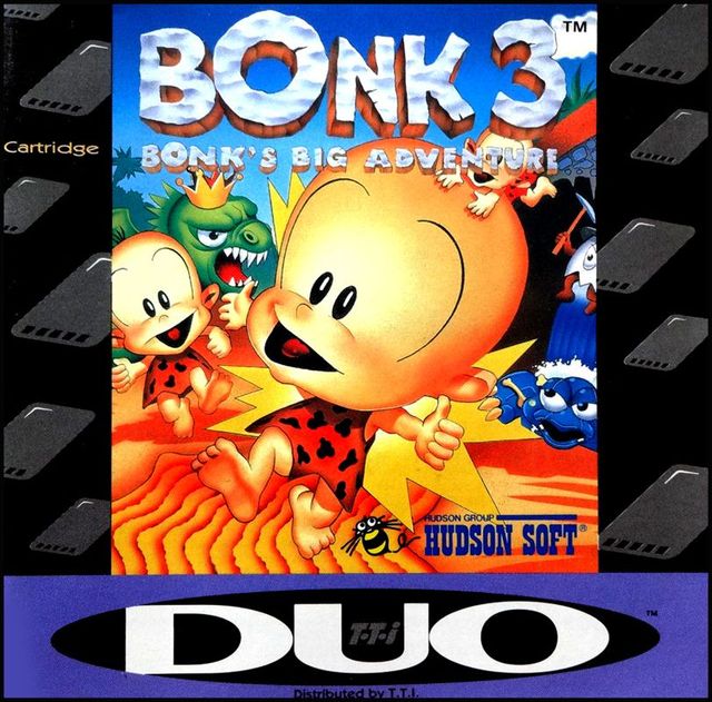 Game cover: Bonk 3: Bonk's Big Adventure