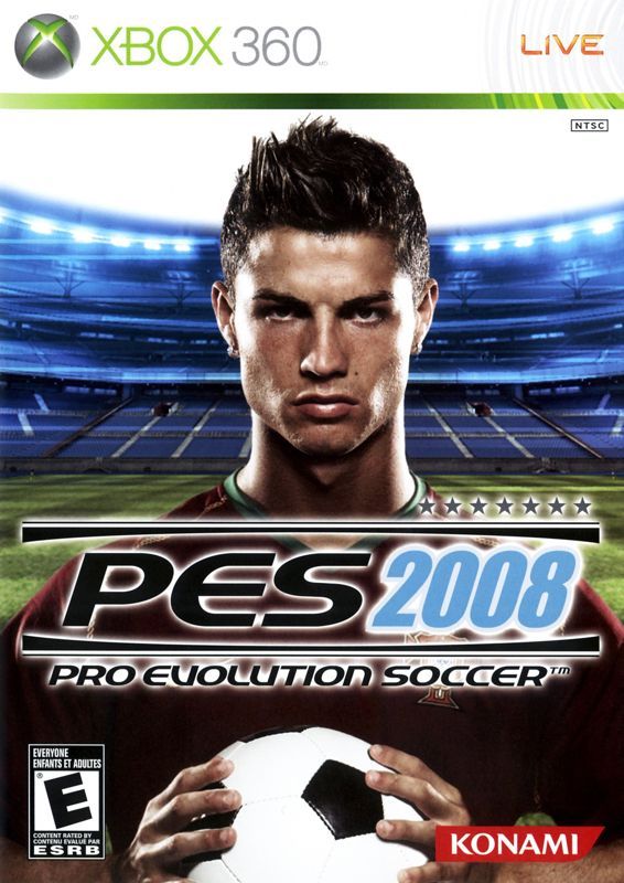 Game cover: PES 2008: Pro Evolution Soccer