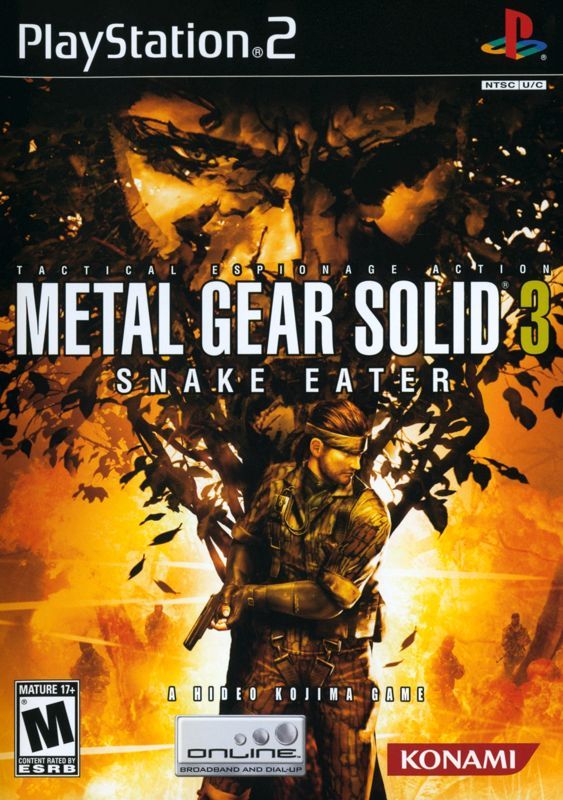 Game cover: Metal Gear Solid 3: Snake Eater