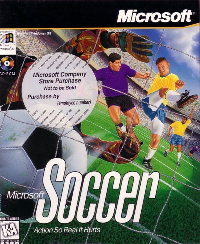 Game cover: Microsoft Soccer