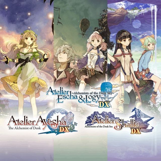 Game cover: Atelier Dusk Trilogy Deluxe Pack