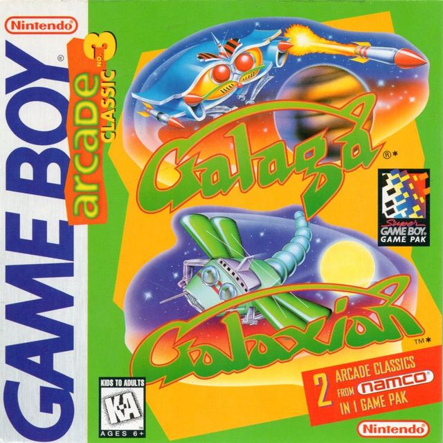 Game cover: Arcade Classic 3: Galaga / Galaxian