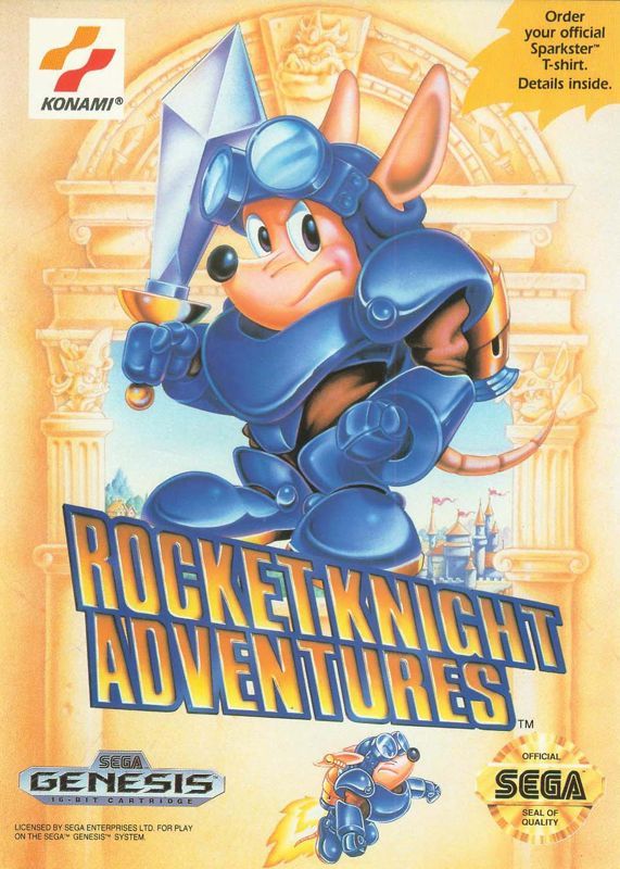 Game cover: Rocket Knight Adventures