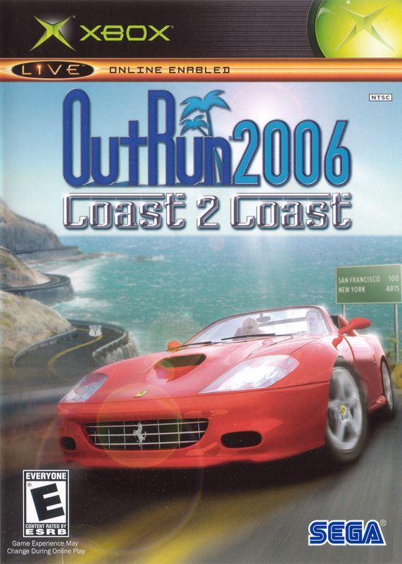 Game cover: OutRun 2006: Coast 2 Coast