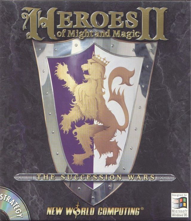 Game cover: Heroes of Might and Magic II: The Succession Wars