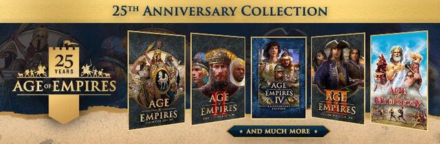 Game cover: Age of Empires: 25th Anniversary Collection