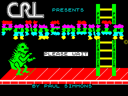 Game cover: Pandemonia