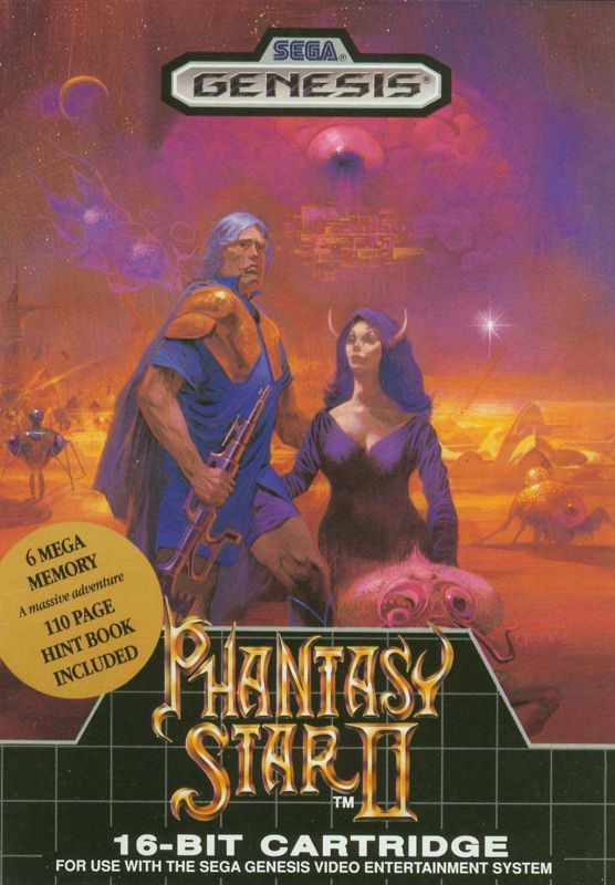 Game cover: Phantasy Star II