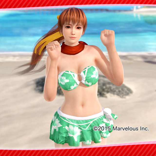 Game cover: Senran Kagura: Estival Versus x Dead or Alive: Xtreme 3 - Senran Kagura 2nd Collaboration: Swimsuit (Kasumi)