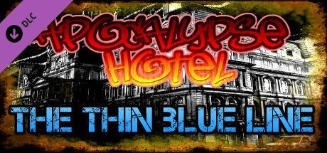 Game cover: Apocalypse Hotel: The Thin Blue Line