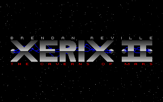 Game cover: Xerix II: The Caverns of Mars